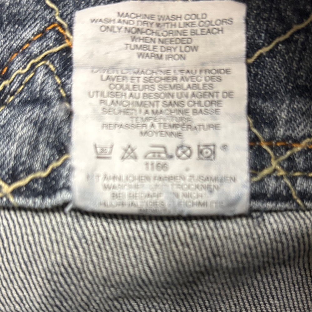 GAP Y2K Denim Mini Low Rise Full Snap Button Front Casual Jean Skirt - Picture 10 of 11